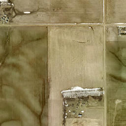 Minnehaha County map(satellite map)