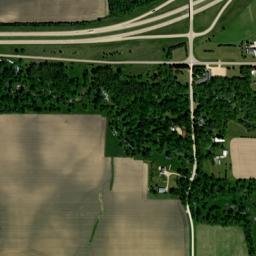 Mower County map(satellite map)