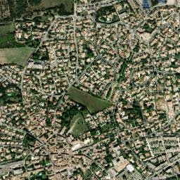 Baillargues map(satellite map)