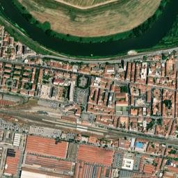 Pontedera map(satellite map)