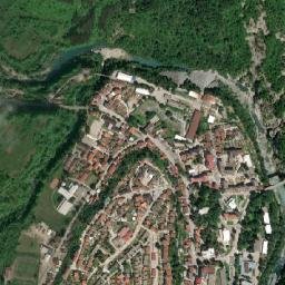 Jablanica map(satellite map)