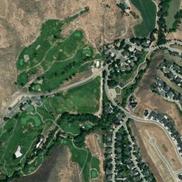 Satellite view of Crane Creek Country Club