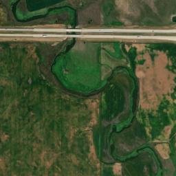 Interstate 90 Salem SD 57058 High Resolution Satellite Map