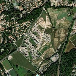 Clapiers map(satellite map)