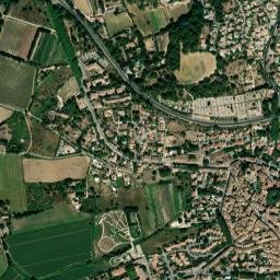 Lambesc map(satellite map)