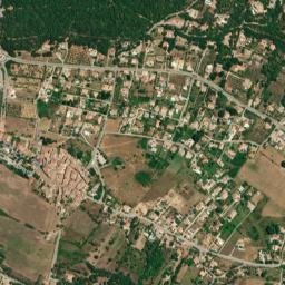 Régusse map(satellite map)