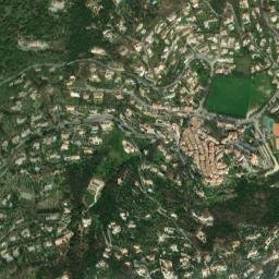 Cabris map(satellite map)
