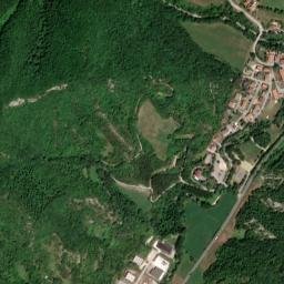 Borgo Pace map(satellite map)