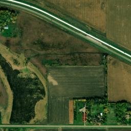 Interstate 90, Blue Earth, MN 56013, USA High Resolution Satellite Map