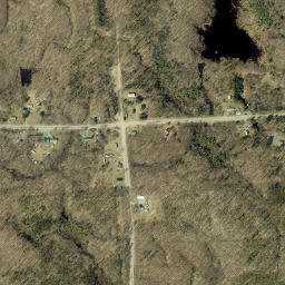 Hemlock District New York High Resolution Satellite Map