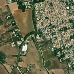 Lansargues map(satellite map)
