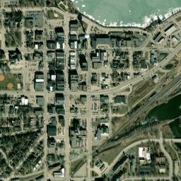 Albert Lea map(satellite map)