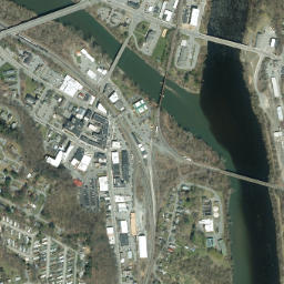 White River Junction map(satellite map)