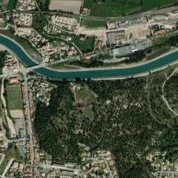 Meyrargues map(satellite map)