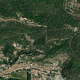 Jouques map(satellite map)