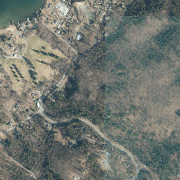 Huletts Landing New York High Resolution Satellite Map