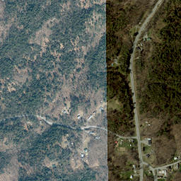 Clemons New York High Resolution Satellite Map