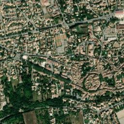 Pélissanne map(satellite map)
