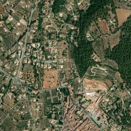 Aups map(satellite map)