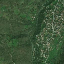 Polje-Bijela map(satellite map)
