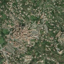 Fayence map(satellite map)