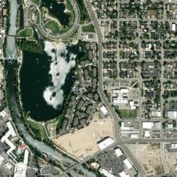Satellite view of Boise Whitewater Park