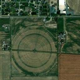 4022-4298 North County Line Road, Idaho Falls, ID High Resolution Satellite Map