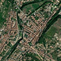 Bédarieux map(satellite map)