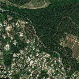 Satellite view of Golf Country Club Cannes-Mougins