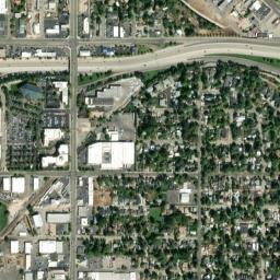 Boise, Idaho High Resolution Satellite Map