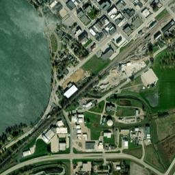 Worthington map(satellite map)