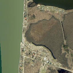 Rainbow Shores New York High Resolution Satellite Map