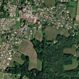 Saubrigues map(satellite map)