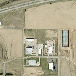 North Annika Avenue, Sioux Falls, SD High Resolution Satellite Map