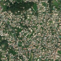 Pégomas map(satellite map)