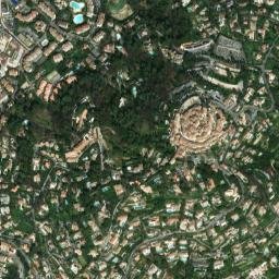 Mougins map(satellite map)