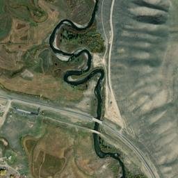 Dunoir Road, Dubois, WY 82513 High Resolution Satellite Map