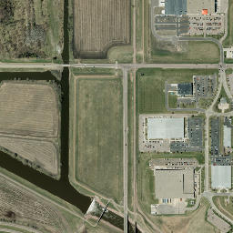 317 East 60th St N Sioux Falls South Dakota  High Resolution Satellite Map