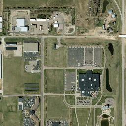 4834-4878 North Lewis Avenue Sioux Falls High Resolution Satellite Map