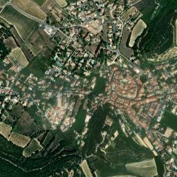 Le Pouget map(satellite map)
