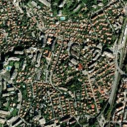 Antibes map(satellite map)