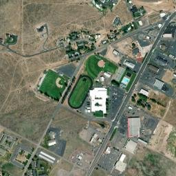 801-1145 Oregon Ave, Burns, OR 97720 High Resolution Satellite Map