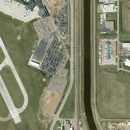 N 1st Ave Sioux Falls South Dakota High Resolution Satellite Map