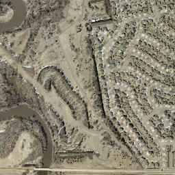 9301-9645 West Park Street Sioux Falls SD High Resolution Satellite Map