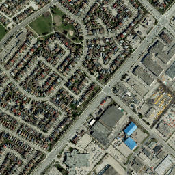 Mississauga map(satellite map)