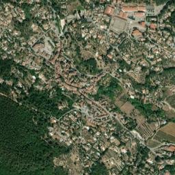Figanières map(satellite map)