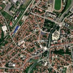 Knjazevac map(satellite map)