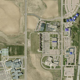 2329 North Career Avenue, Sioux Falls, SD High Resolution Satellite Map