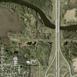 Interstate 229, Sioux Falls, SD 57104, USA High Resolution Satellite Map