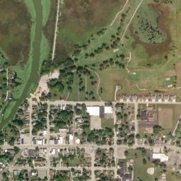 Fox Lake map(satellite map)